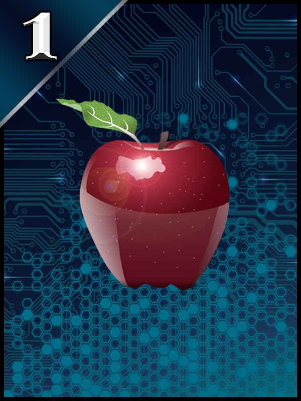 Curio Card #1 artwork: Apples by Phneep.